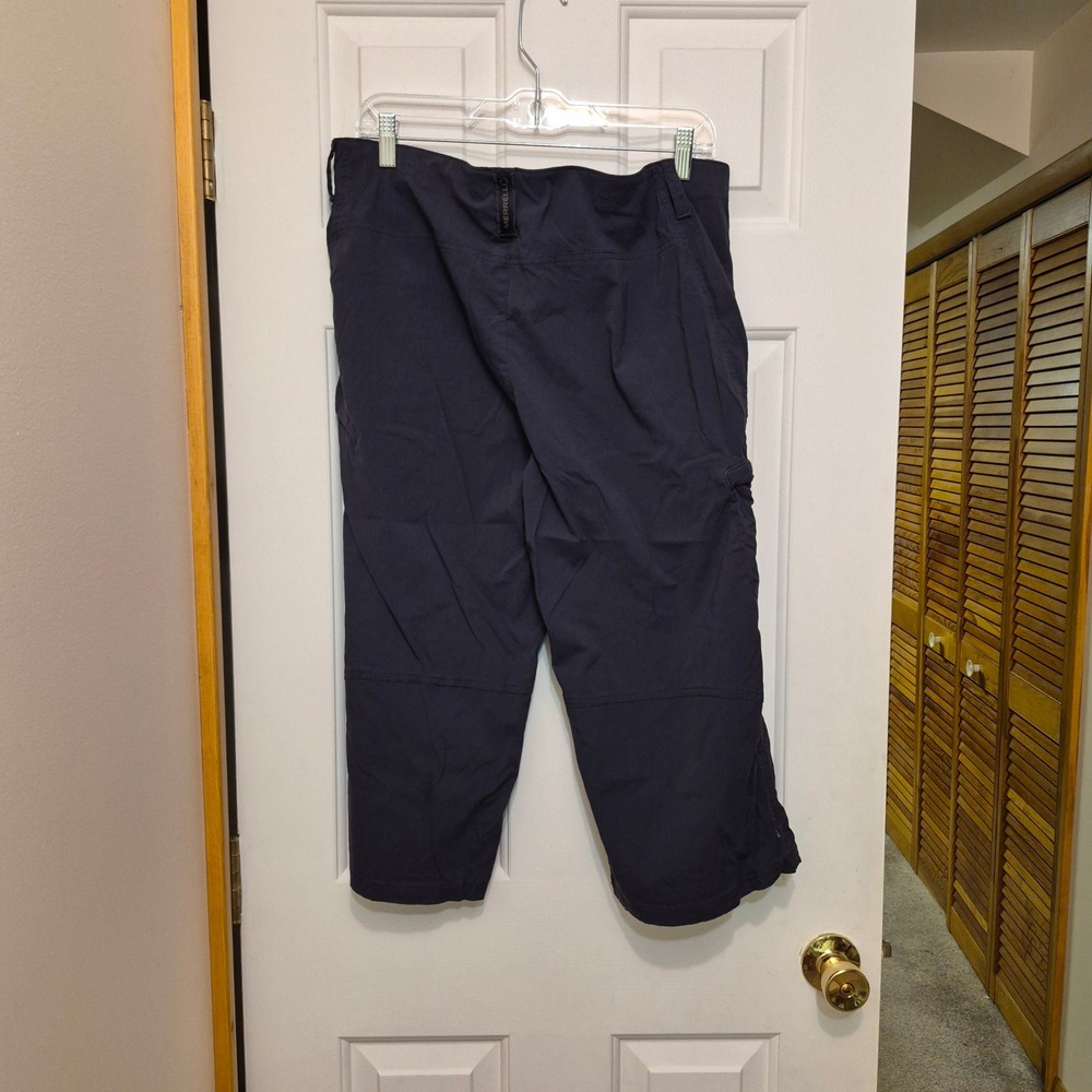 Women's Navy Cropped Utility Pants